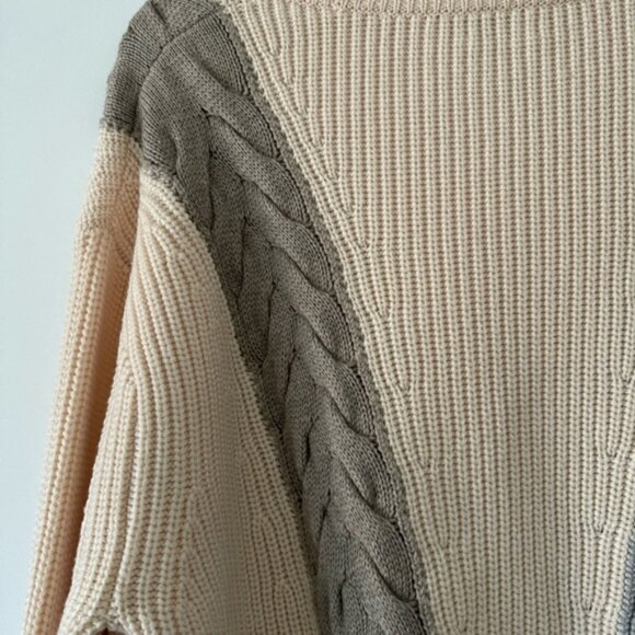 Aritzia oversized crew neck wool sweater (size M) - Picture 6 of 12